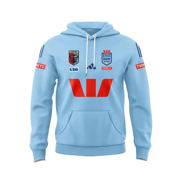 2026 New South Wales Blues Home Hoodie front view