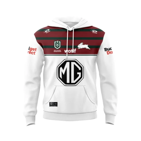 2026 South Sydney Rabbitohs Heritage Hoodie front view