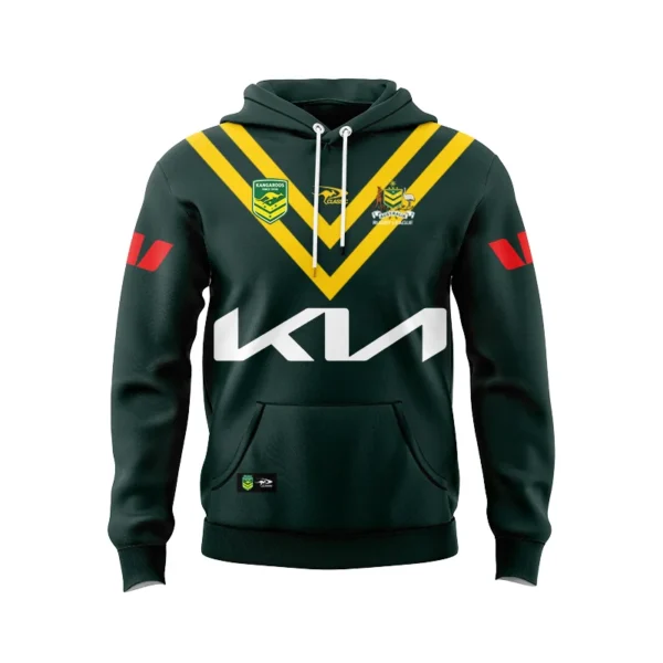 2026 Australia Kangaroos Home Hoodie front view